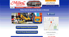 Desktop Screenshot of equipmentandpartyrental.com